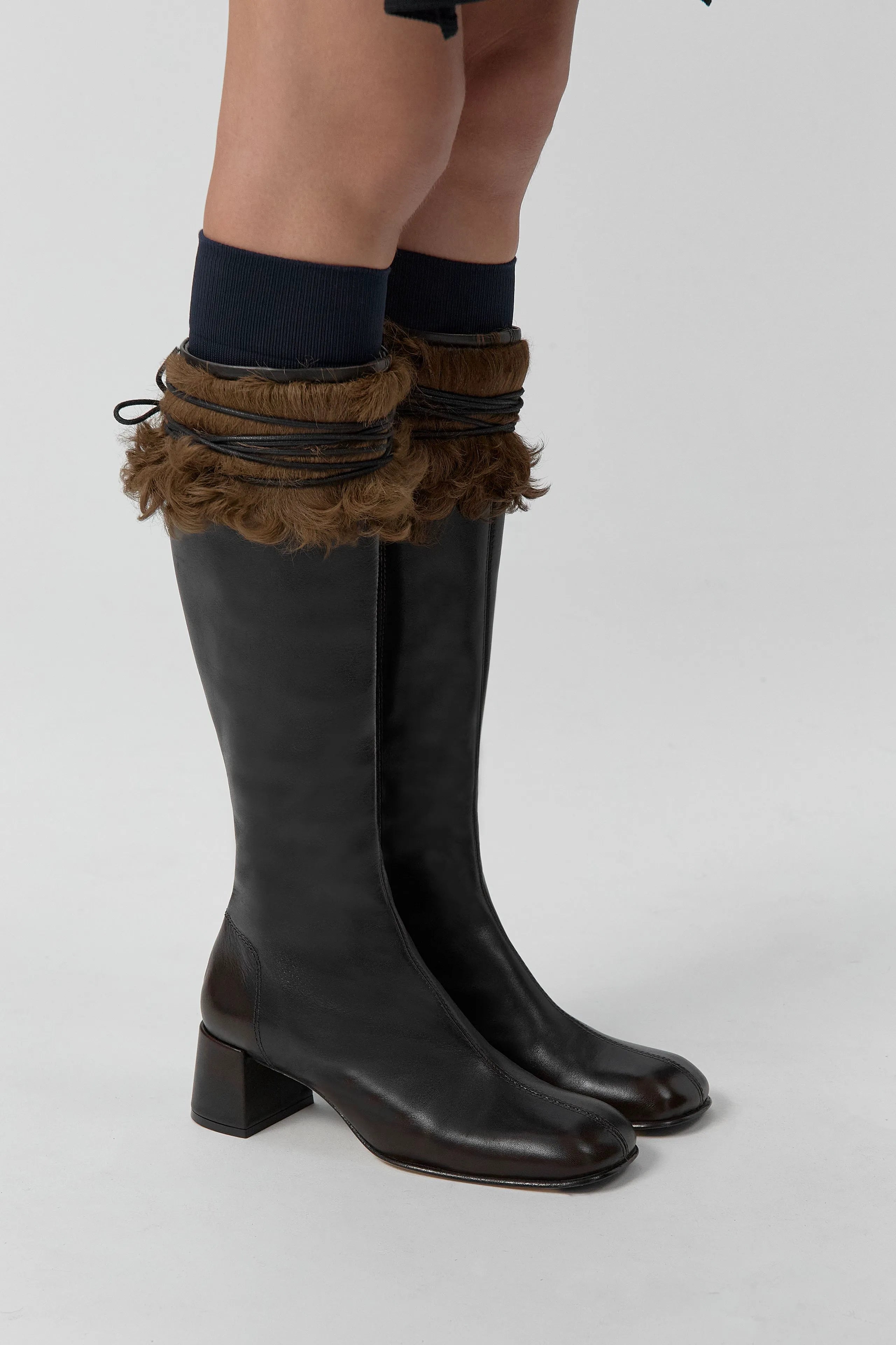 Saura Boots - Dark Brown Leather | Miista | Designed & Handmade in Europe