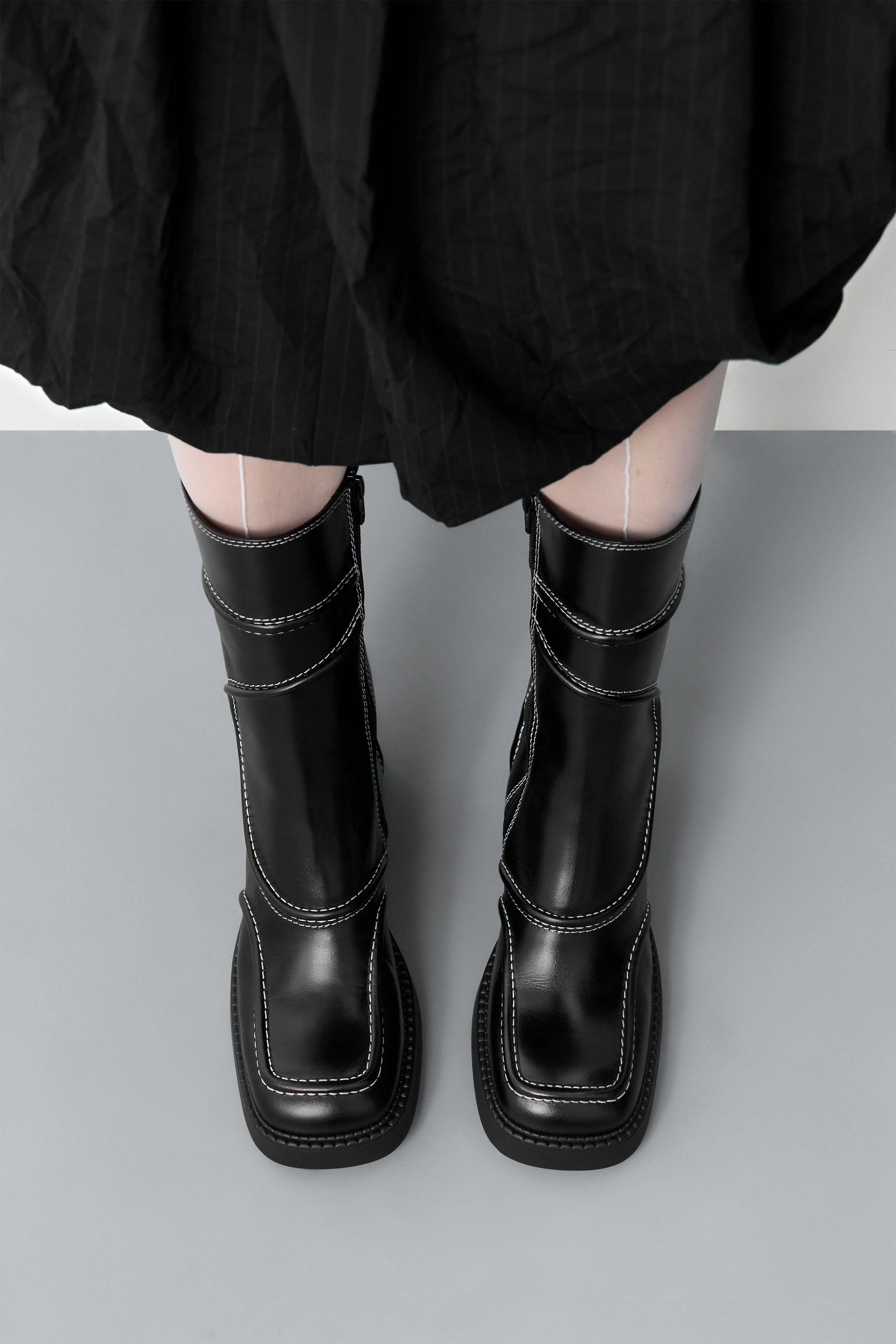 Malene Black Boots | Miista | Designed & Handmade in Europe