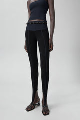 Bridget Jumpsuit - Black Viscose Knit | Miista | Designed & Handmade in Europe
