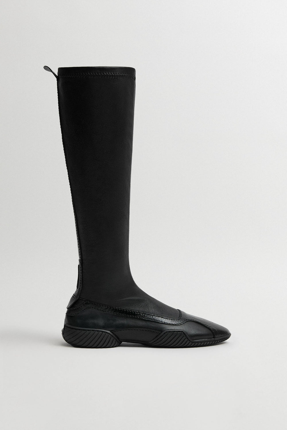Roderica Black Strech Boots | Miista | Designed & Handmade in Europe