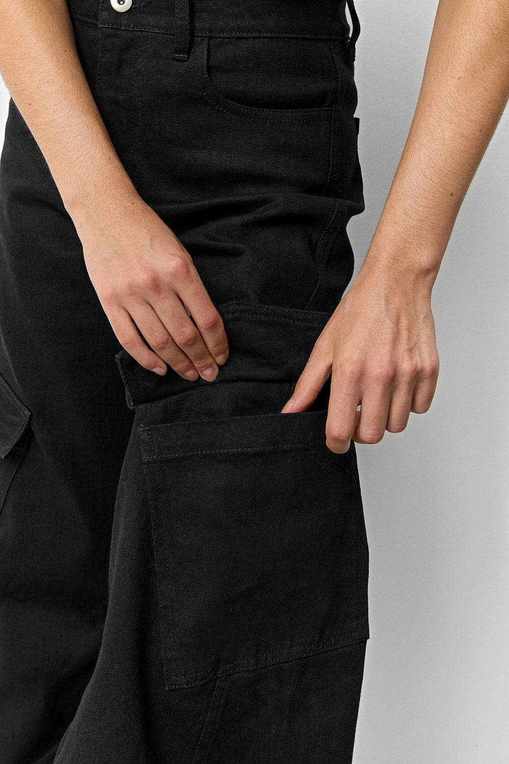 Sibuca Black Denim Jeans | Miista | Designed & Handmade in Europe