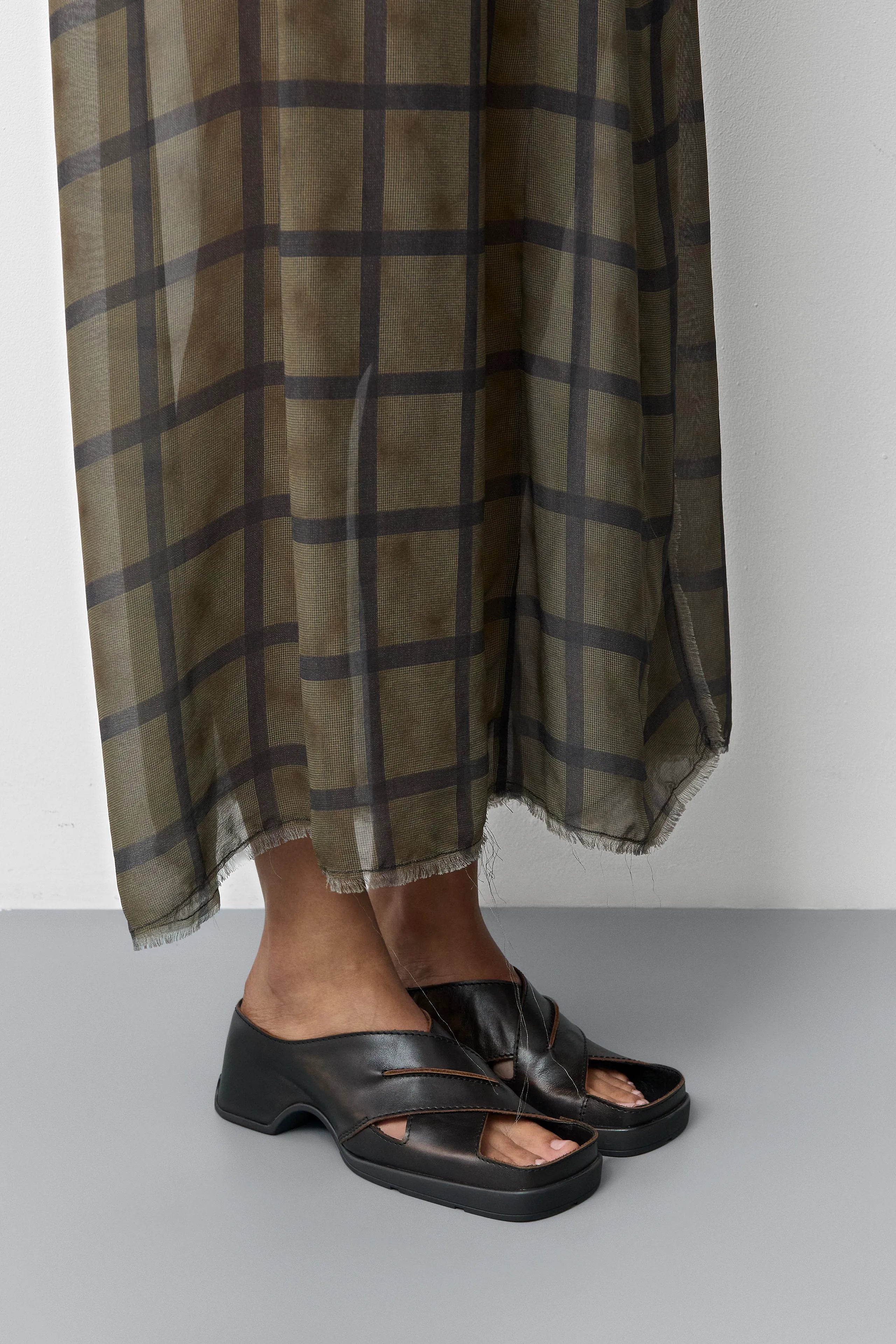 Nira Brushed Brown Sandals | Miista | Designed & Handmade in Europe