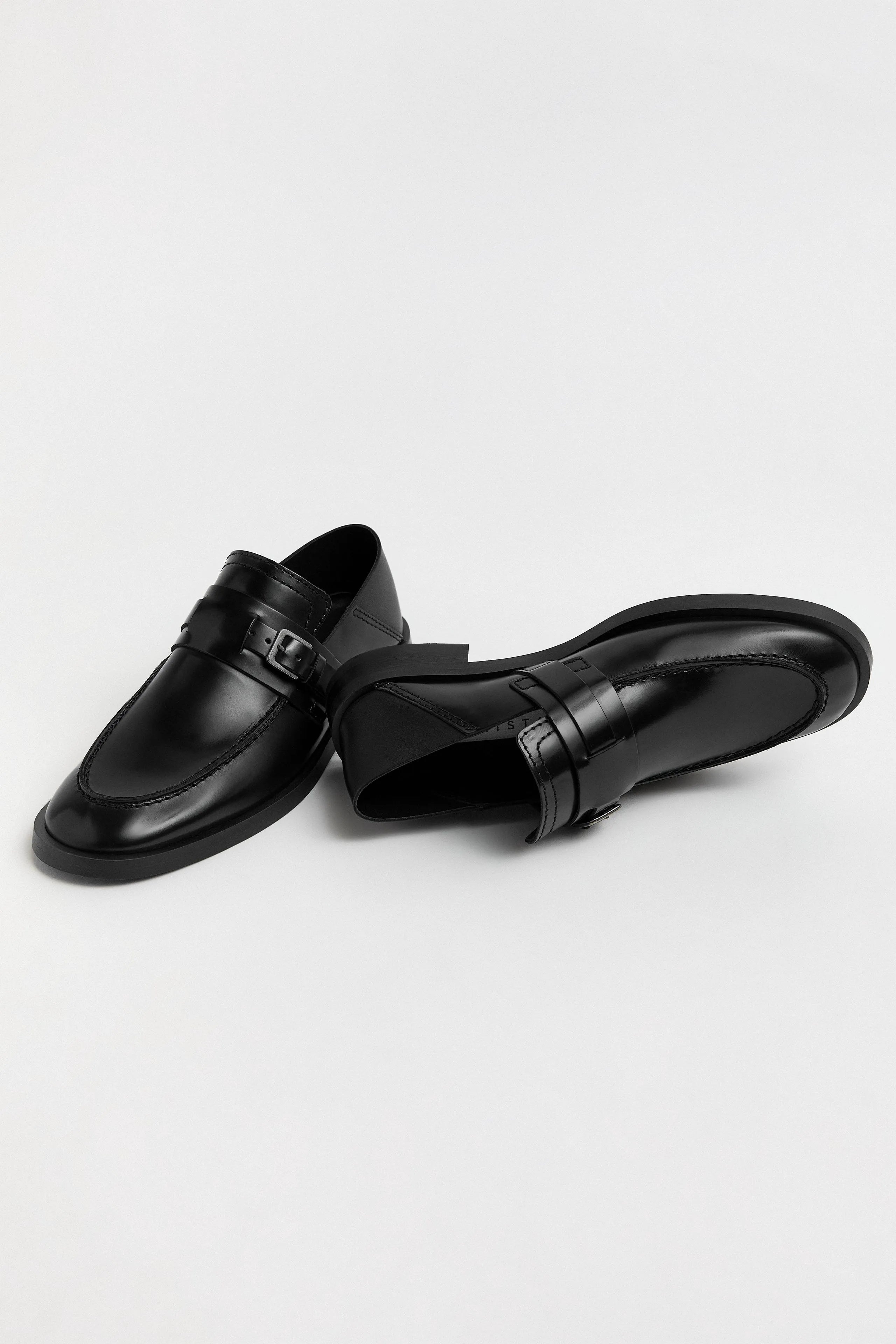 Els Mules  - Black Leather | Miista | Designed & Handmade in Europe