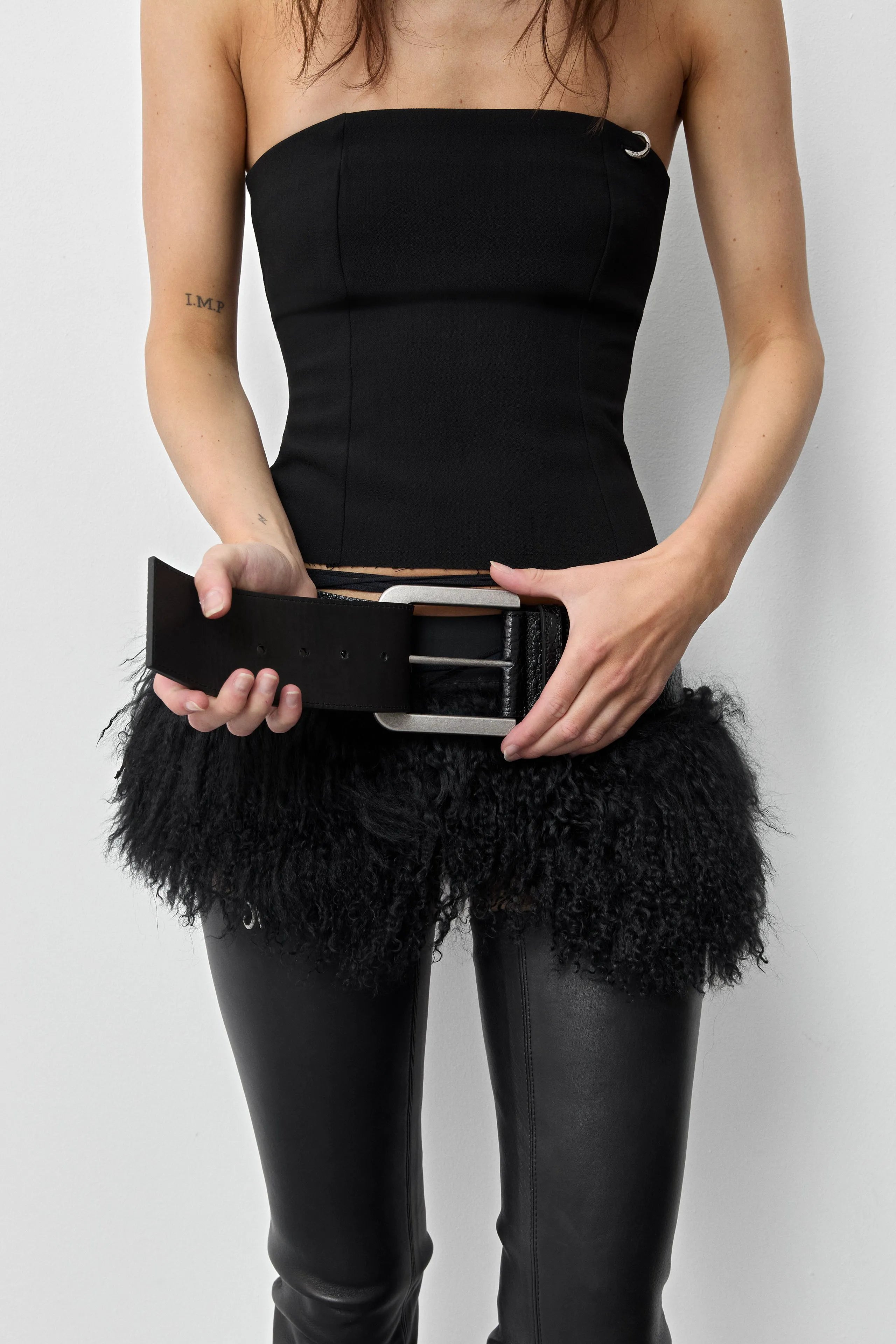 New Erika Black Belt | Miista | Designed & Handmade in Europe