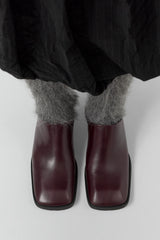 Amoy Burgundy Mules | Miista | Designed & Handmade in Europe