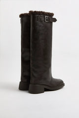 Roos Boots - Brown Leather | Miista | Designed & Handmade in Europe