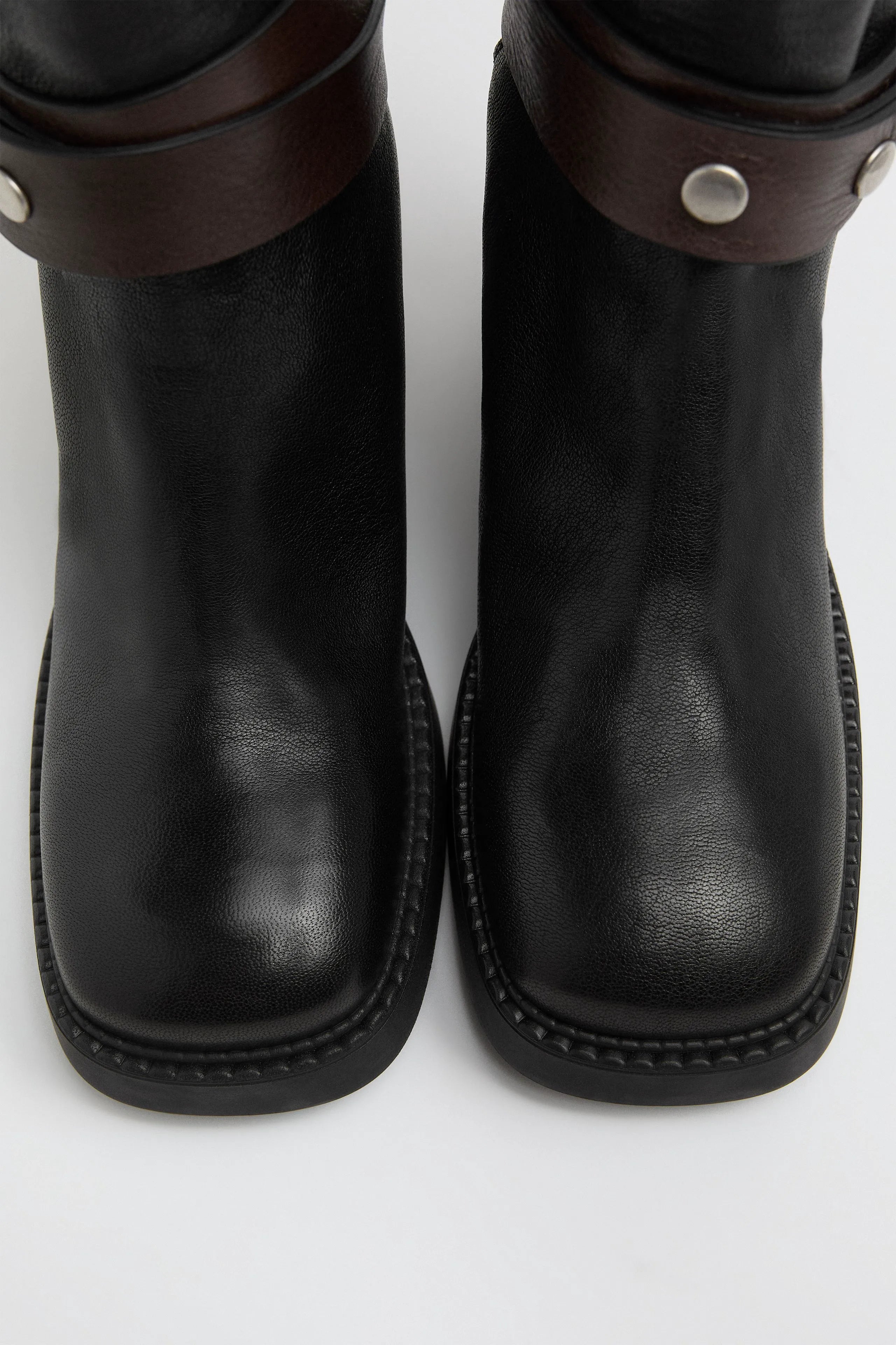 Janina Boots - Black Leather | Miista | Designed & Handmade in Europe