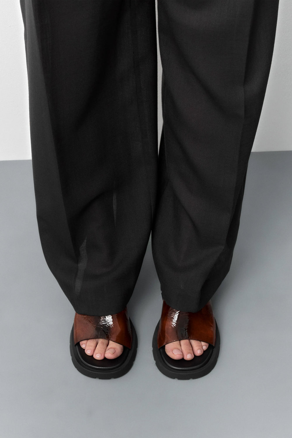 Ini Brown Sandals | Miista | Designed & Handmade in Europe
