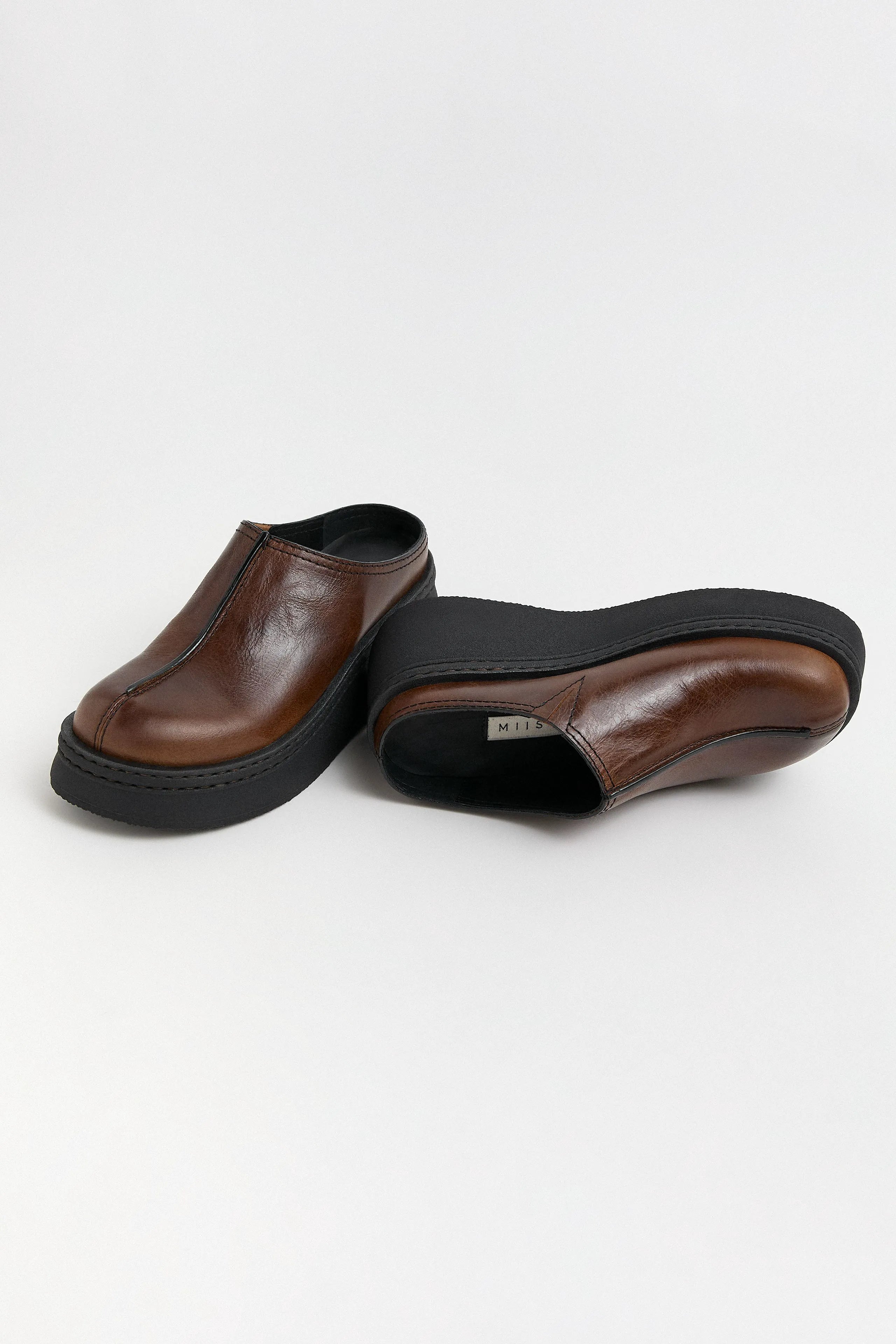 Mego Mules - Tan Leather | Miista | Designed & Handmade in Europe