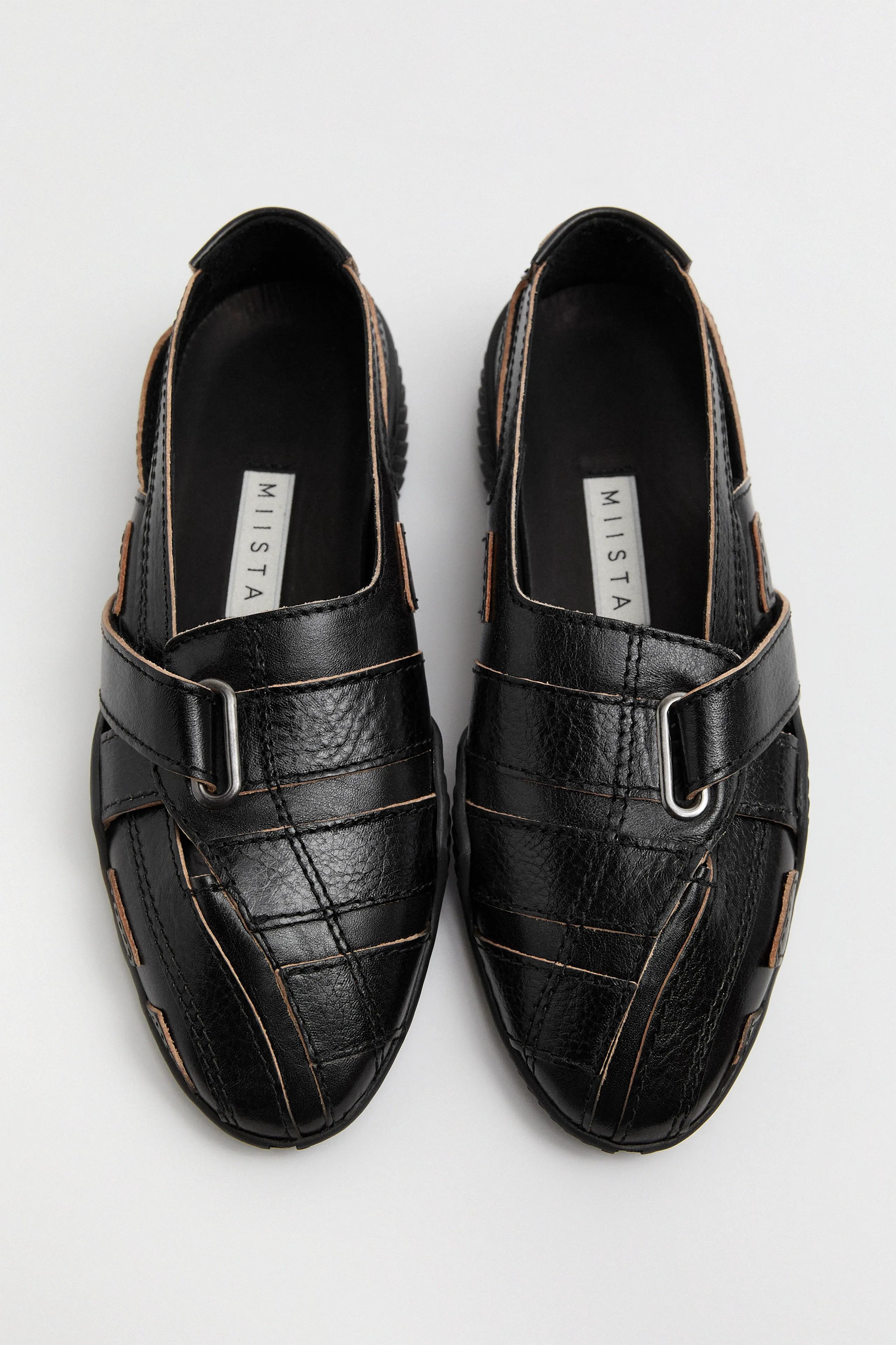 Loda Black Ballerinas | Miista | Designed & Handmade in Europe