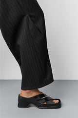 Nira Black Sandals | Miista | Designed & Handmade in Europe