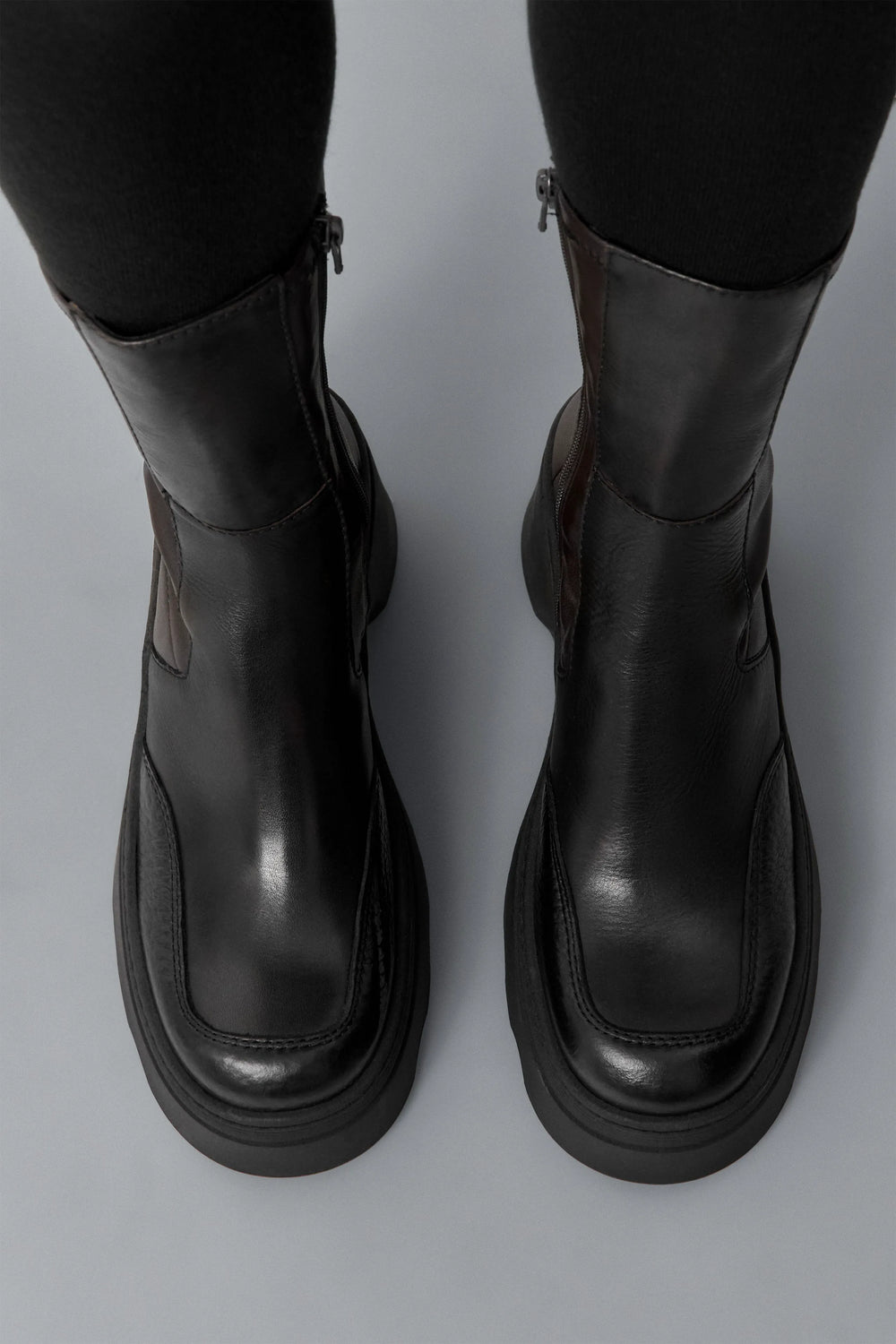 Deandra Brushed Brown Boots | Miista | Designed & Handmade in Europe
